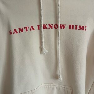 ELF Cream Christmas Hoodie